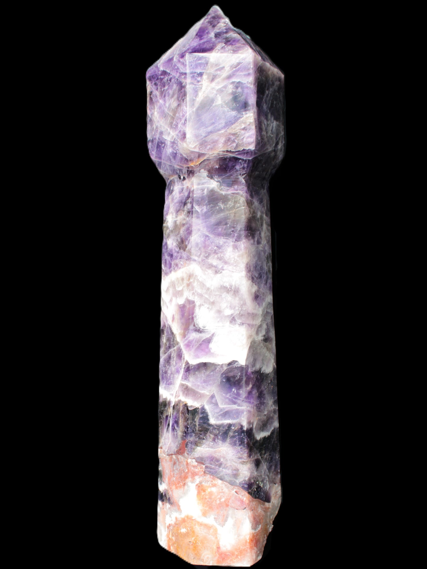 Amethyst staff obelisk 293*73*62mm 1940g