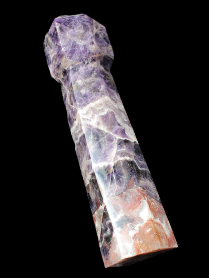 Amethyst staff obelisk 293*73*62mm 1940g