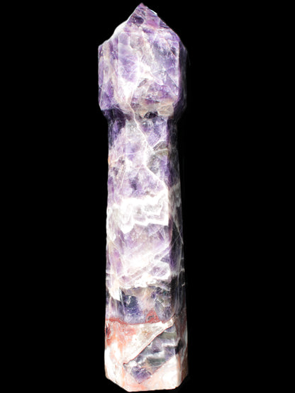 Amethyst staff obelisk 293*73*62mm 1940g