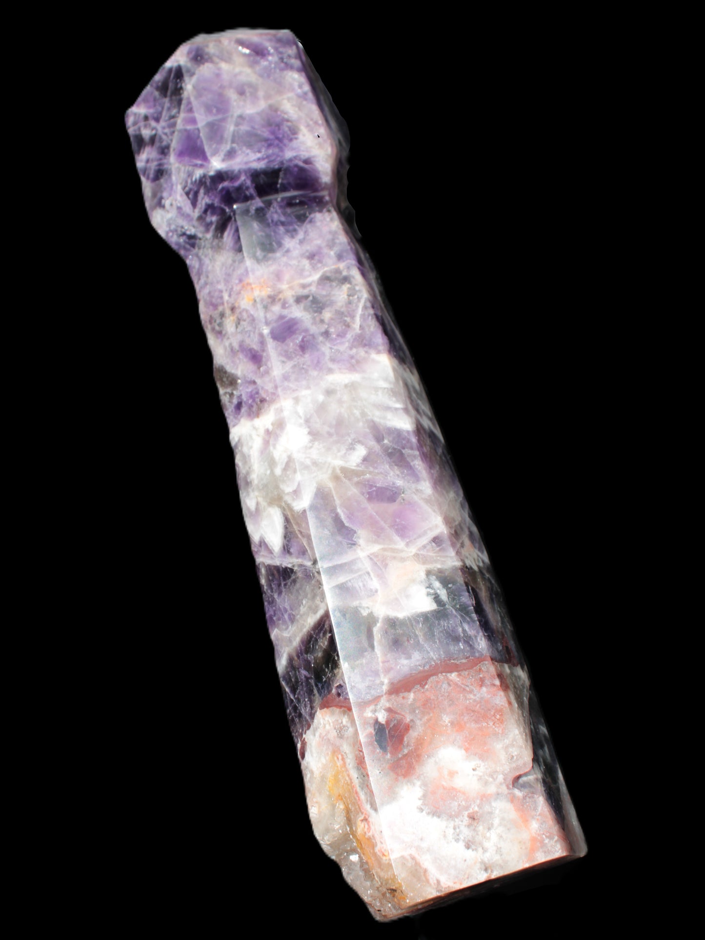 Amethyst staff obelisk 293*73*62mm 1940g