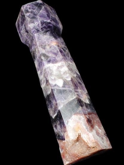 Amethyst staff obelisk 293*73*62mm 1940g