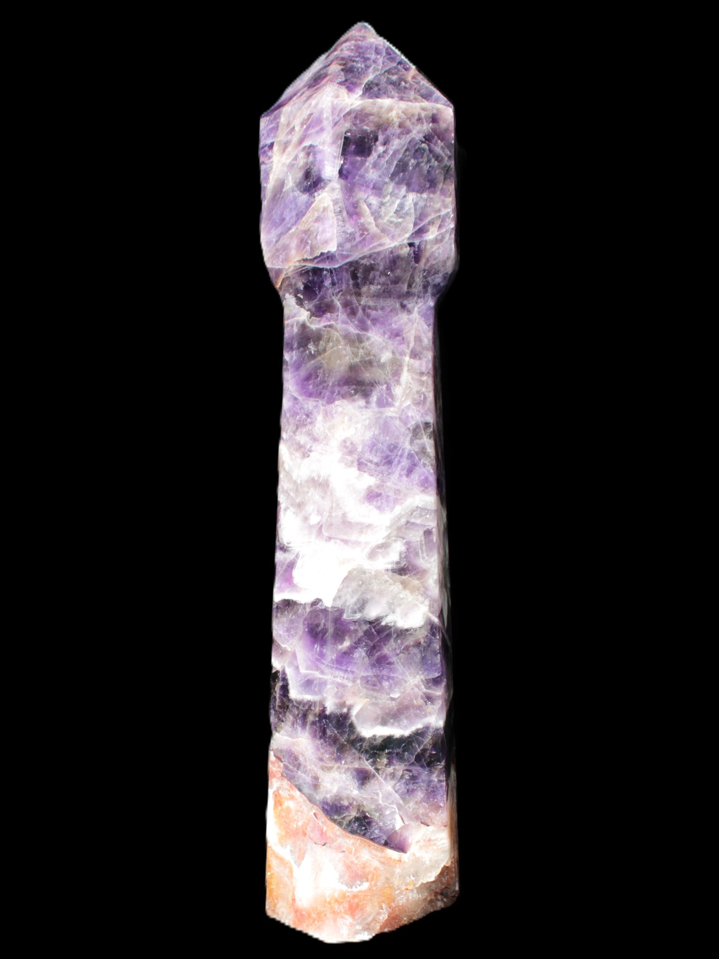 Amethyst staff obelisk 293*73*62mm 1940g