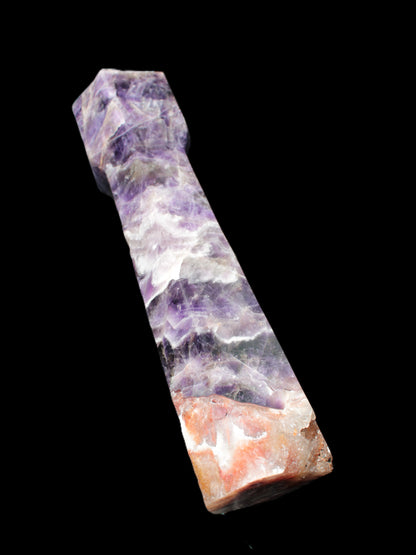 Amethyst staff obelisk 293*73*62mm 1940g