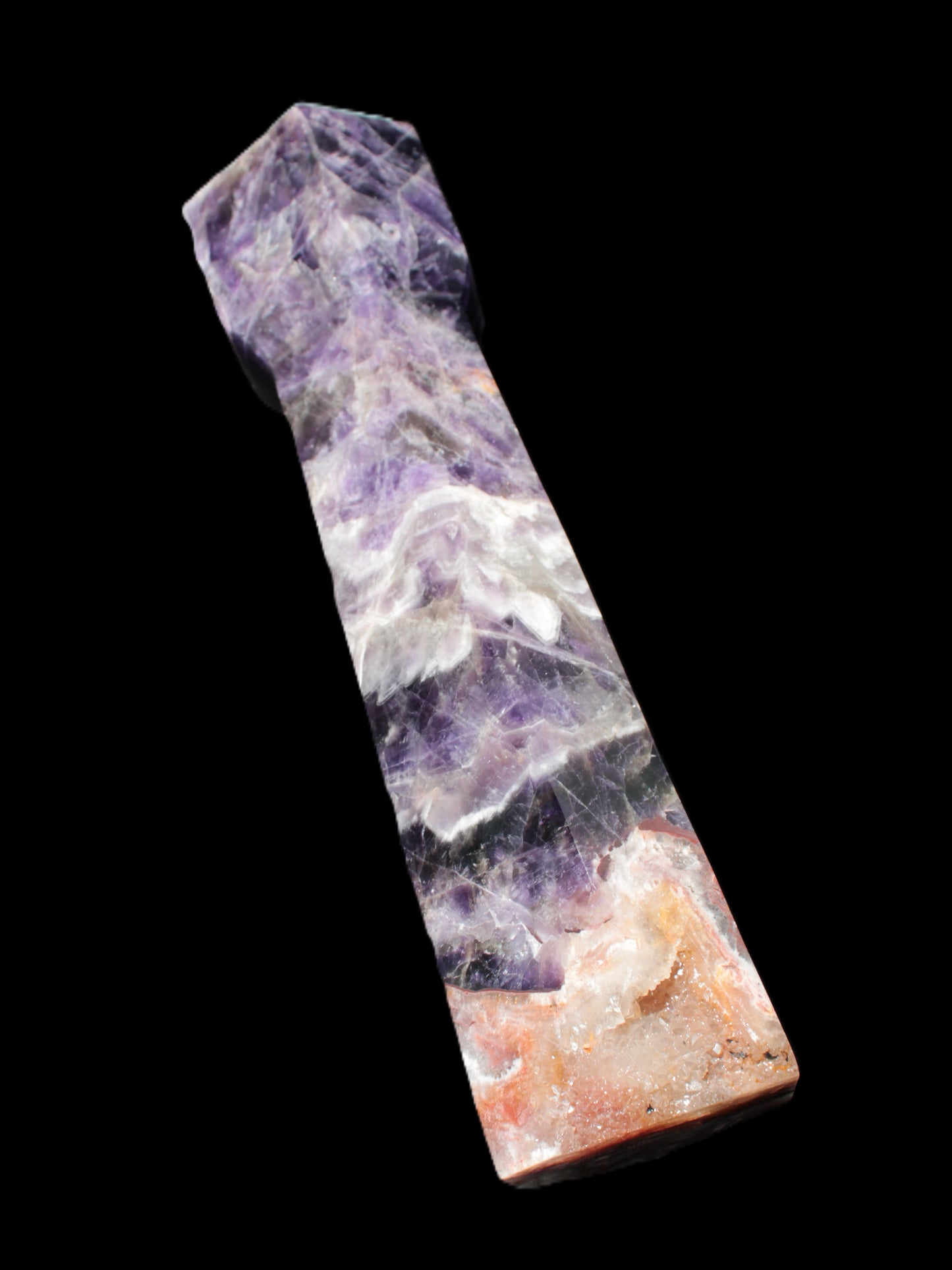 Amethyst staff obelisk 293*73*62mm 1940g