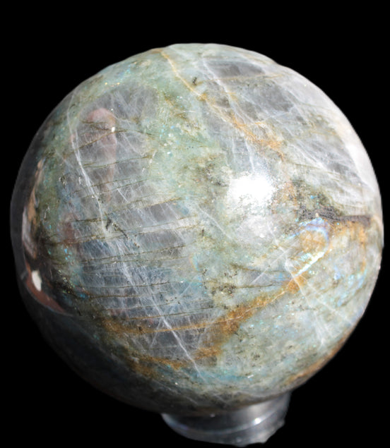 Labradorite sphere 112mm 2060g