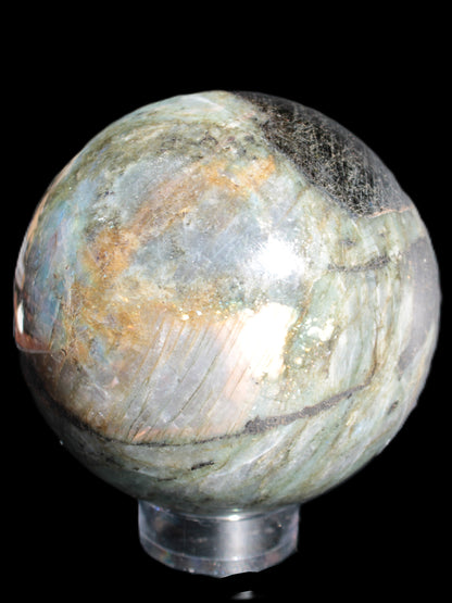 Labradorite sphere 112mm 2060g