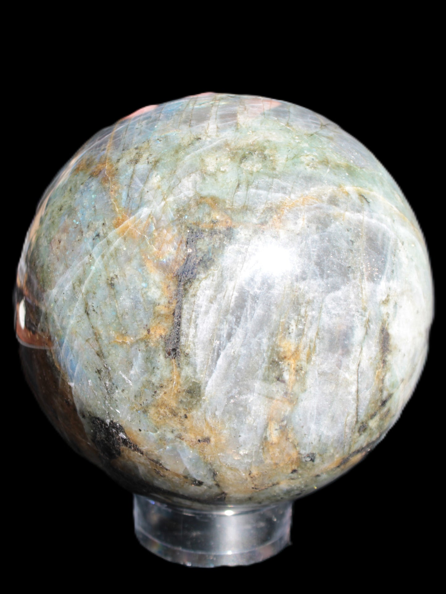 Labradorite sphere 112mm 2060g