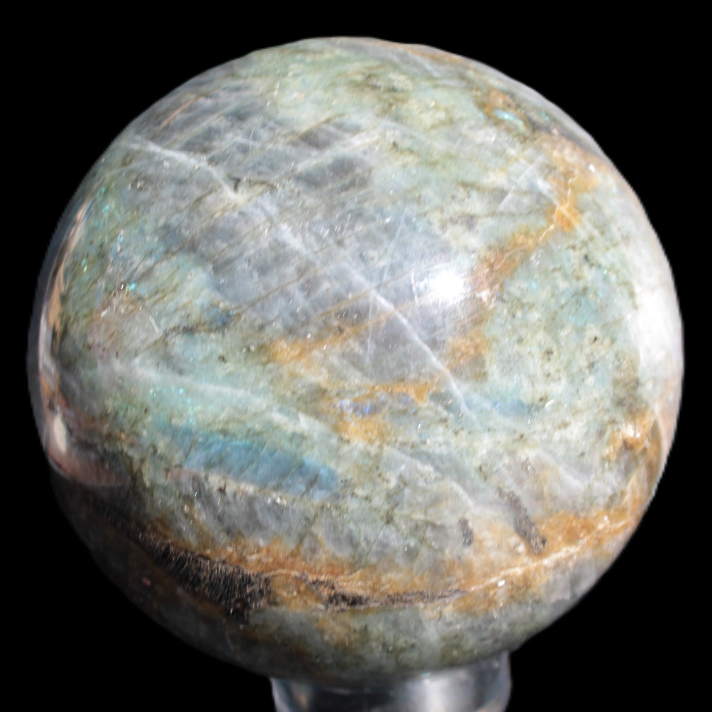 Labradorite sphere 112mm 2060g