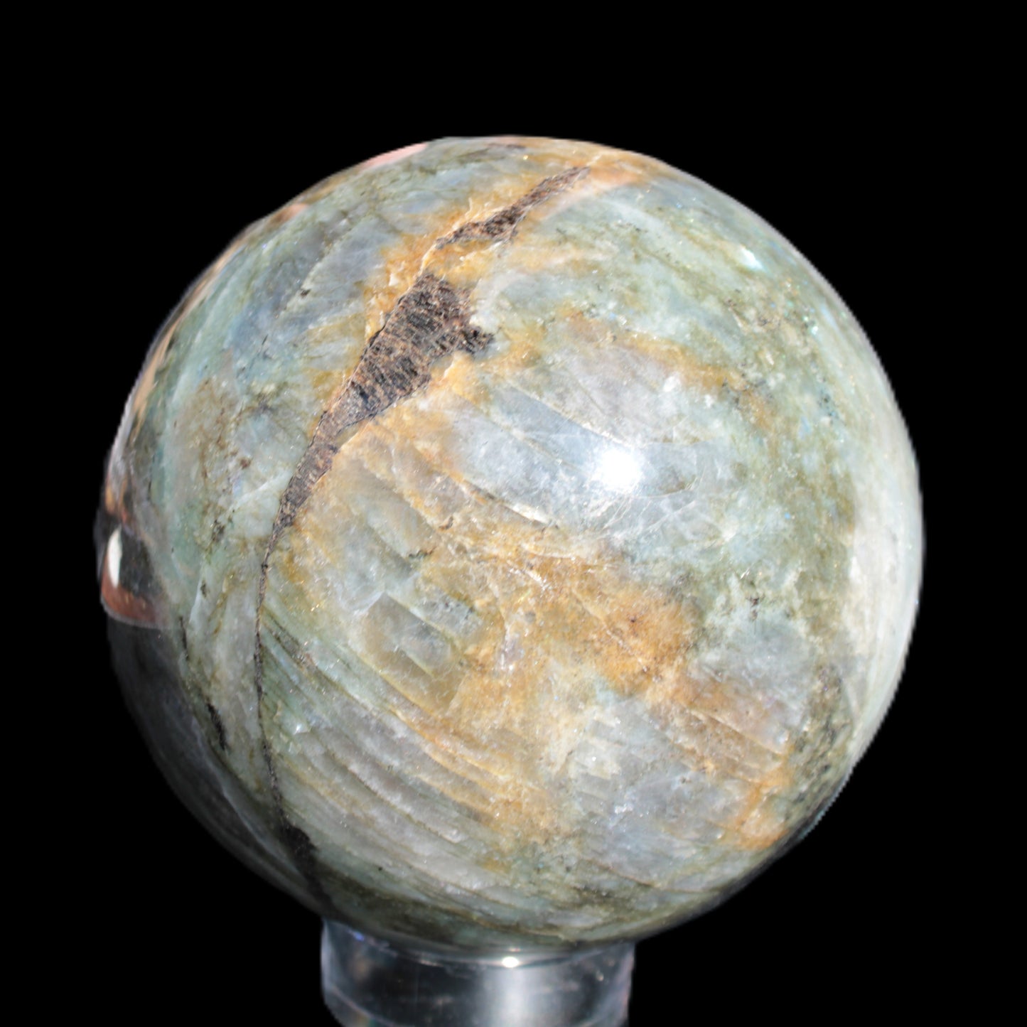 Labradorite sphere 112mm 2060g