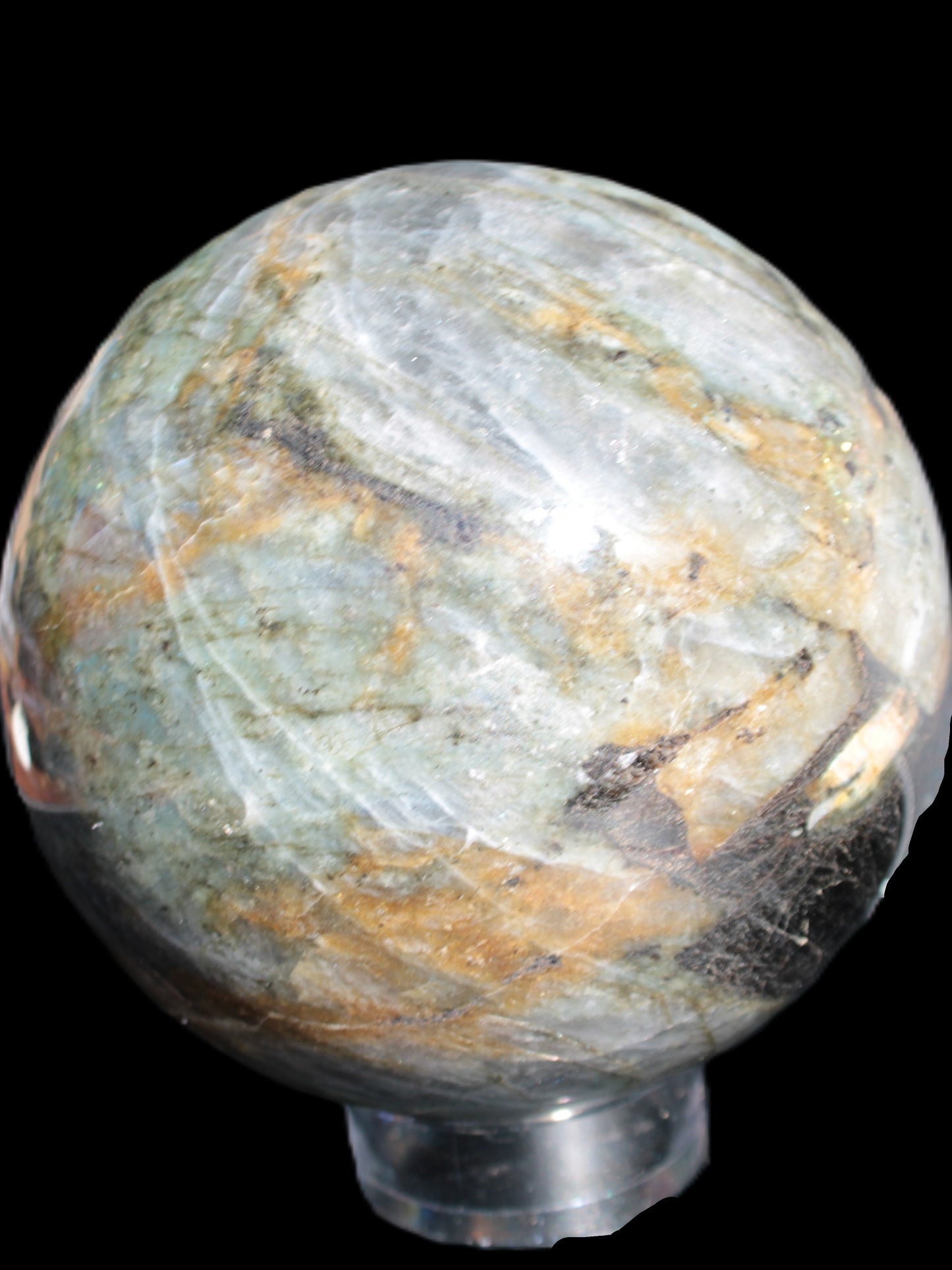 Labradorite sphere 112mm 2060g