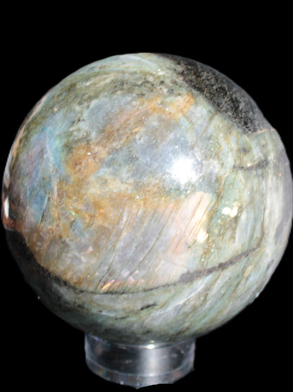 Labradorite sphere 112mm 2060g