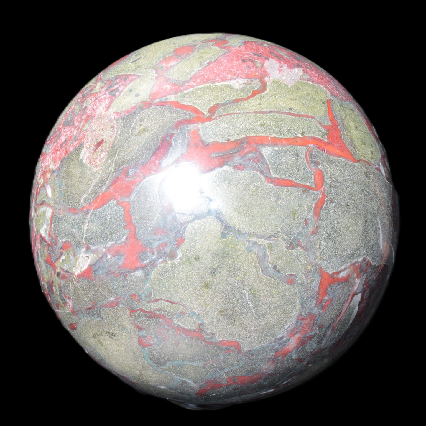 Dragons Blood Stone sphere 153mm 5720g