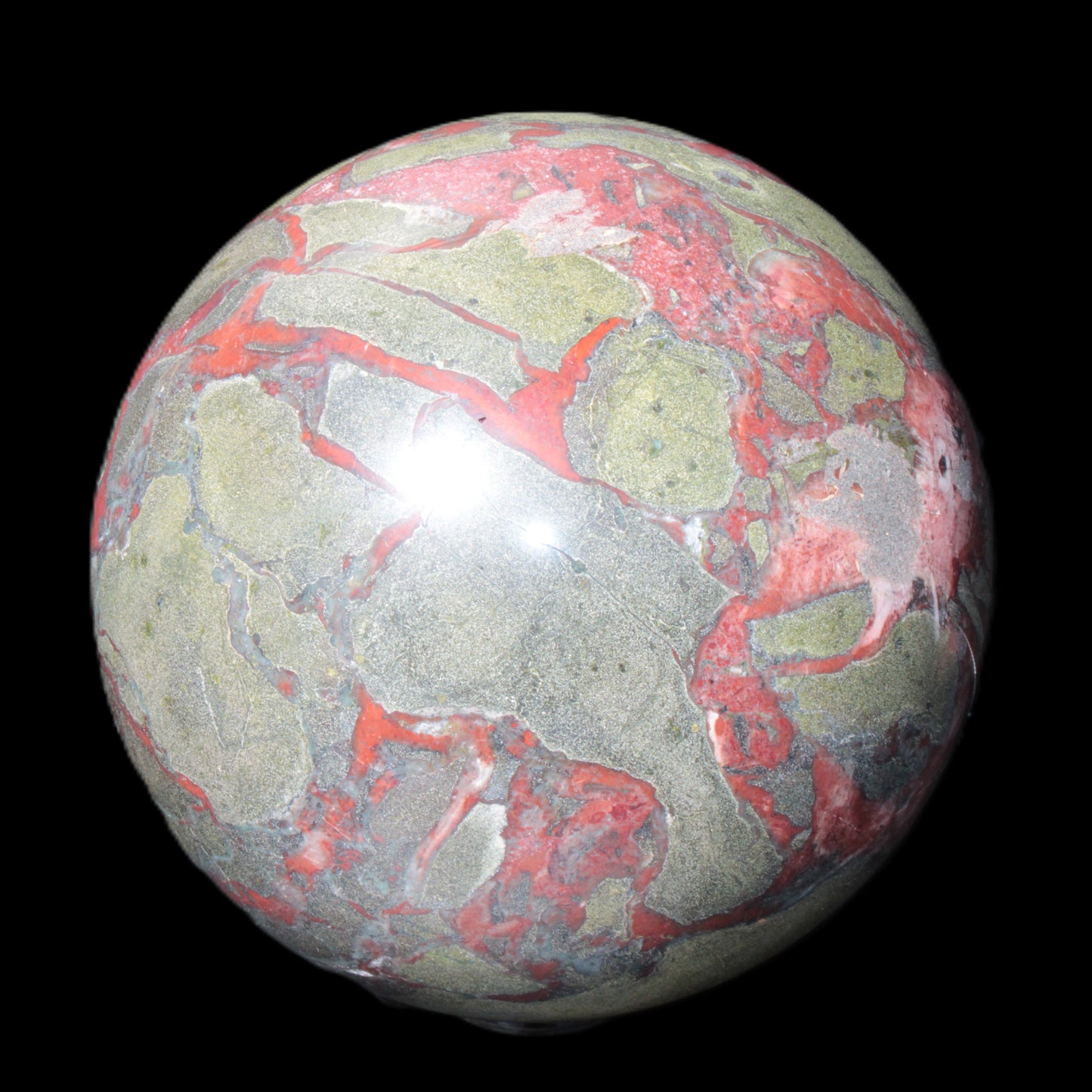 Dragons Blood Stone sphere 153mm 5720g