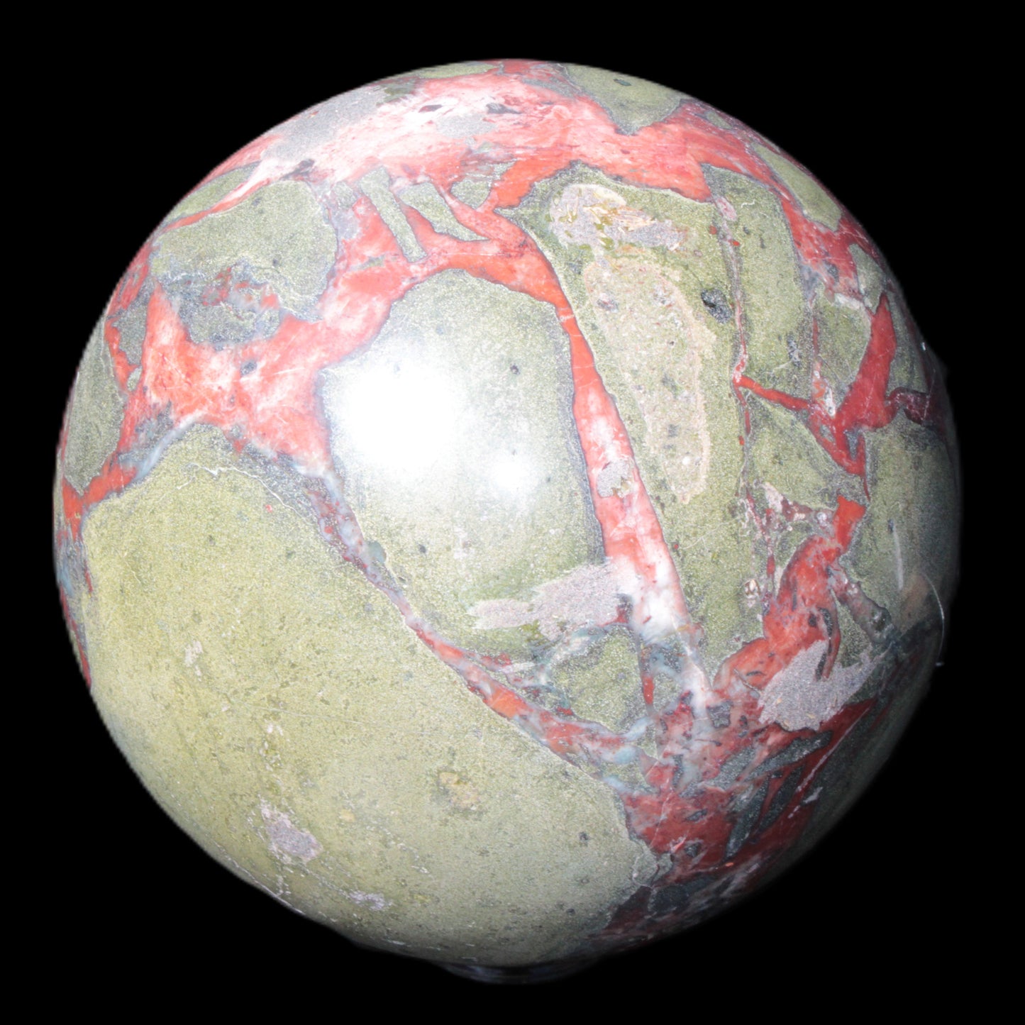 Dragons Blood Stone sphere 153mm 5720g