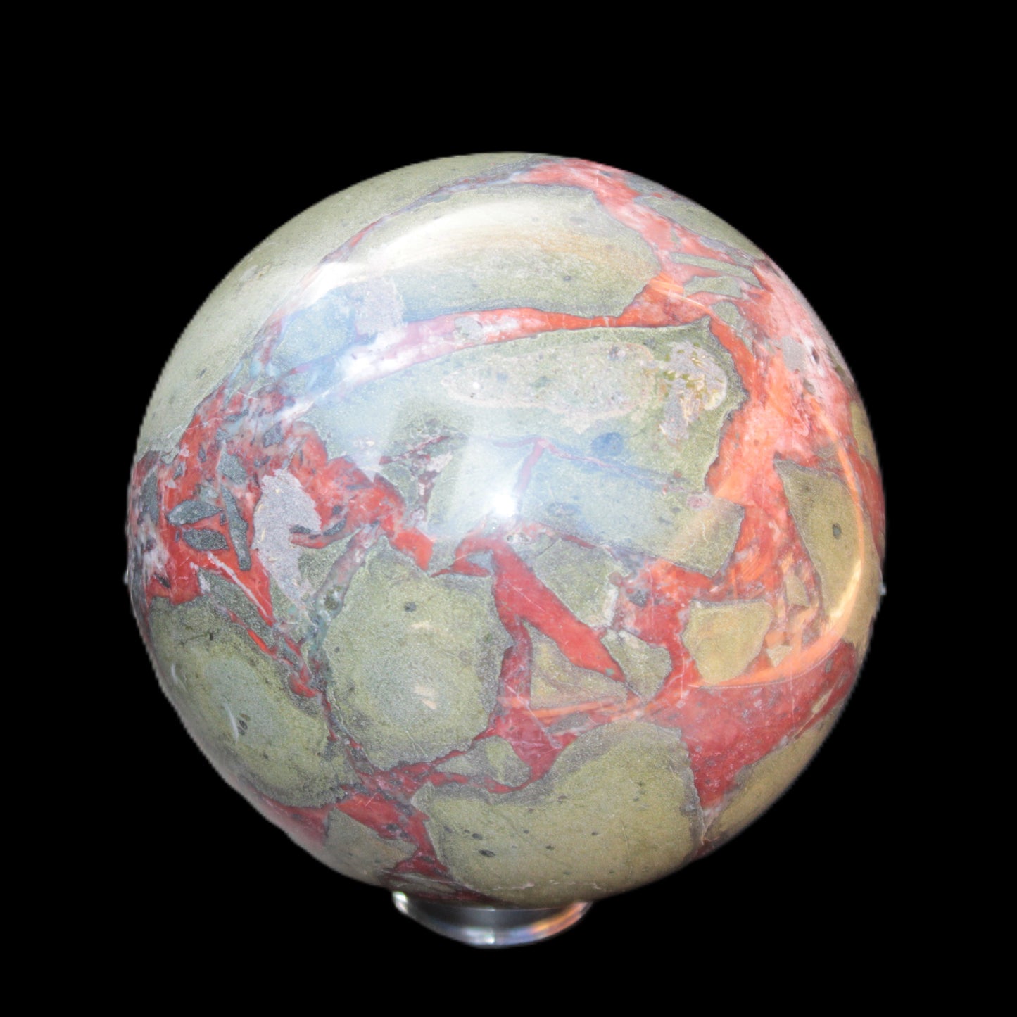 Dragons Blood Stone sphere 153mm 5720g