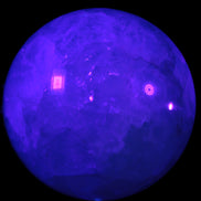 Green Fluorite sphere 141mm 4760g