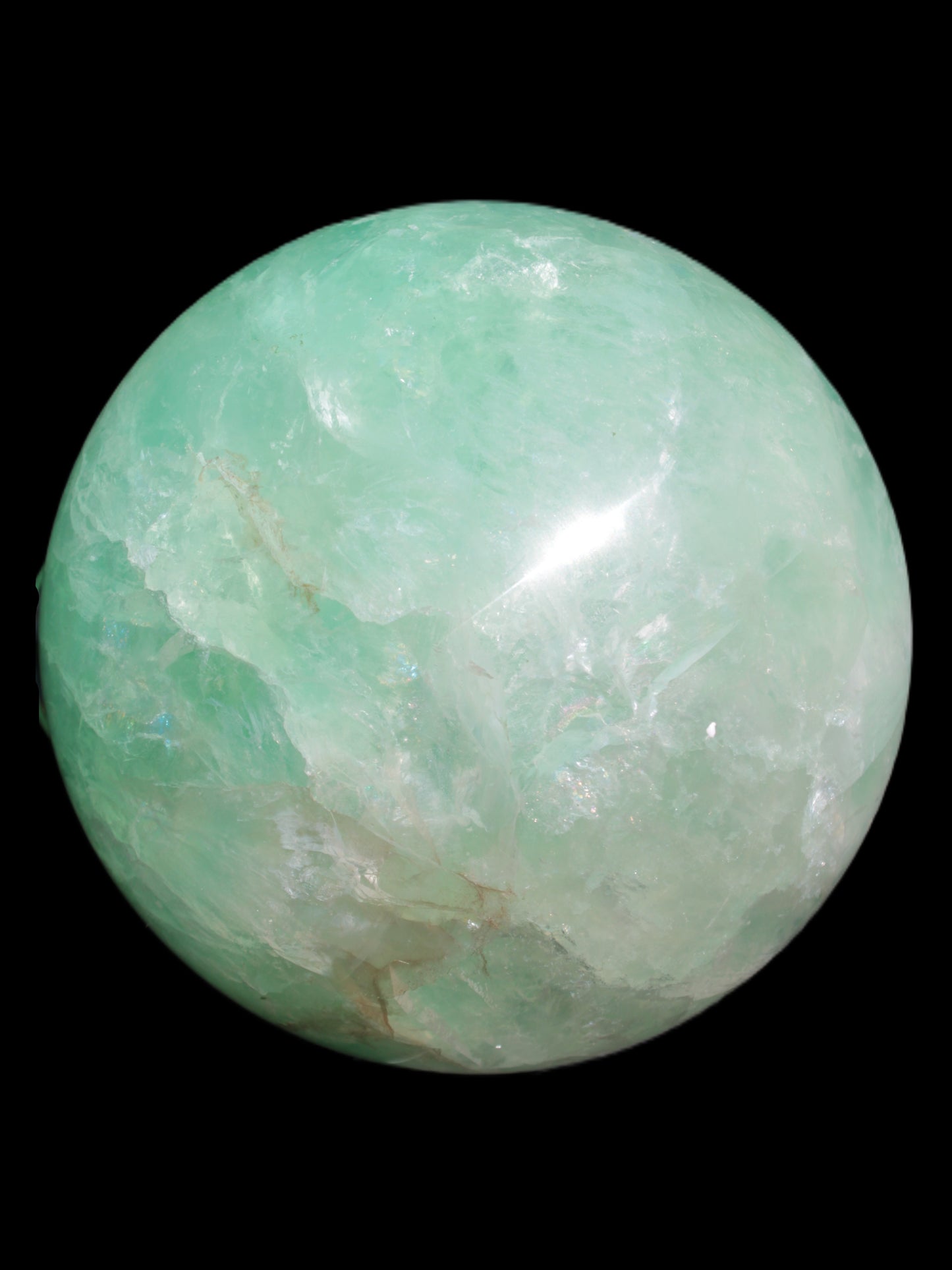 Green Fluorite sphere 141mm 4760g