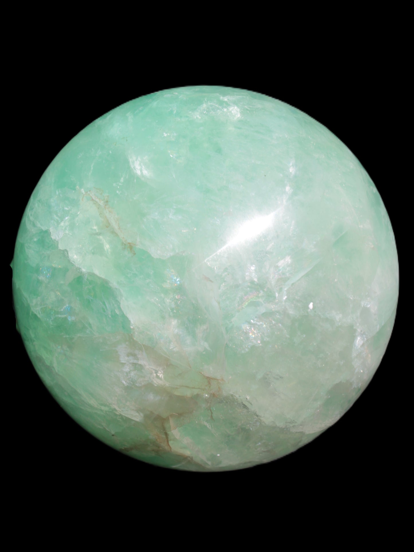 Green Fluorite sphere 141mm 4760g