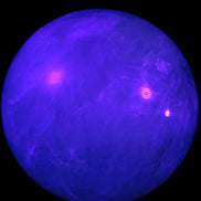 Green Fluorite sphere 141mm 4760g