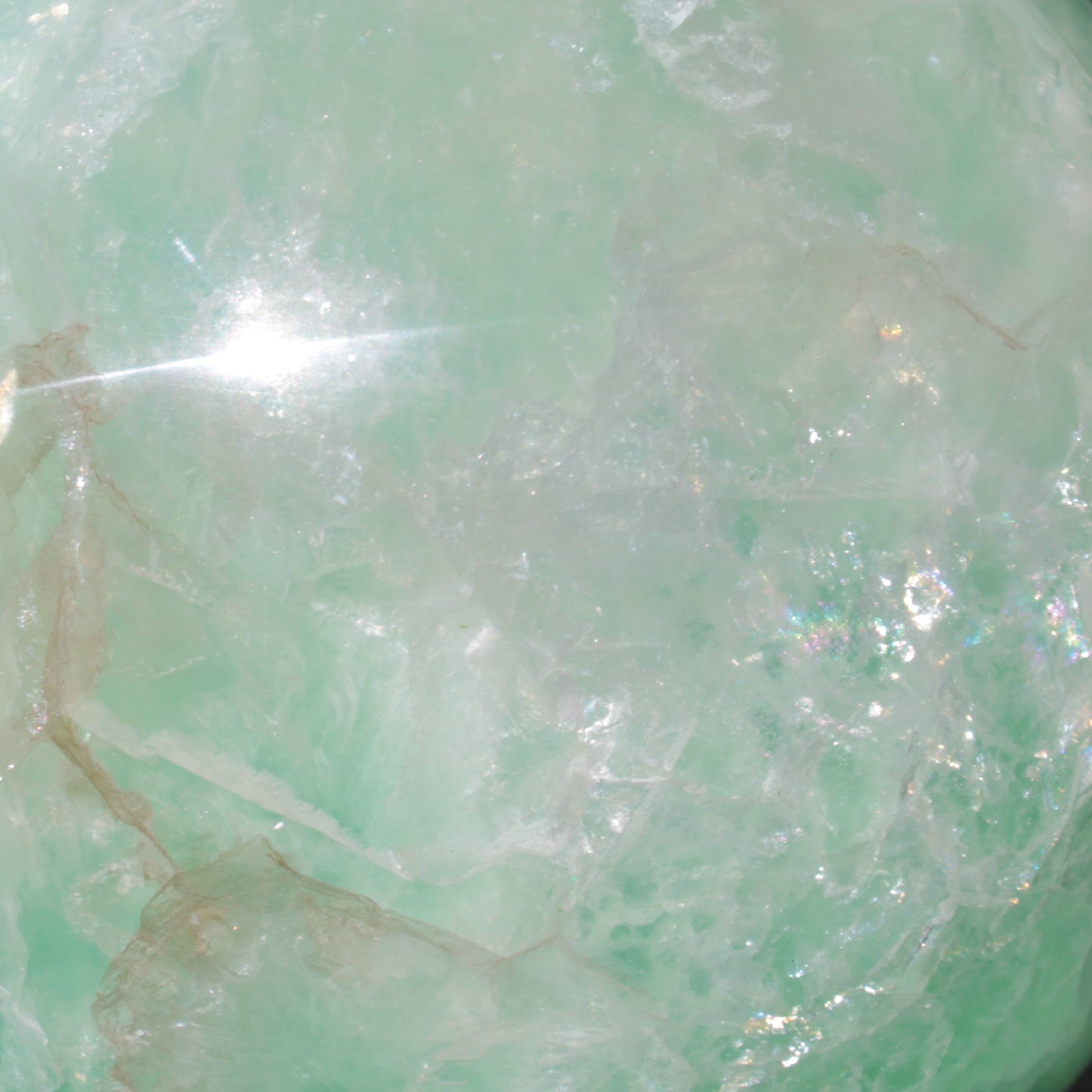 Green Fluorite sphere 141mm 4760g