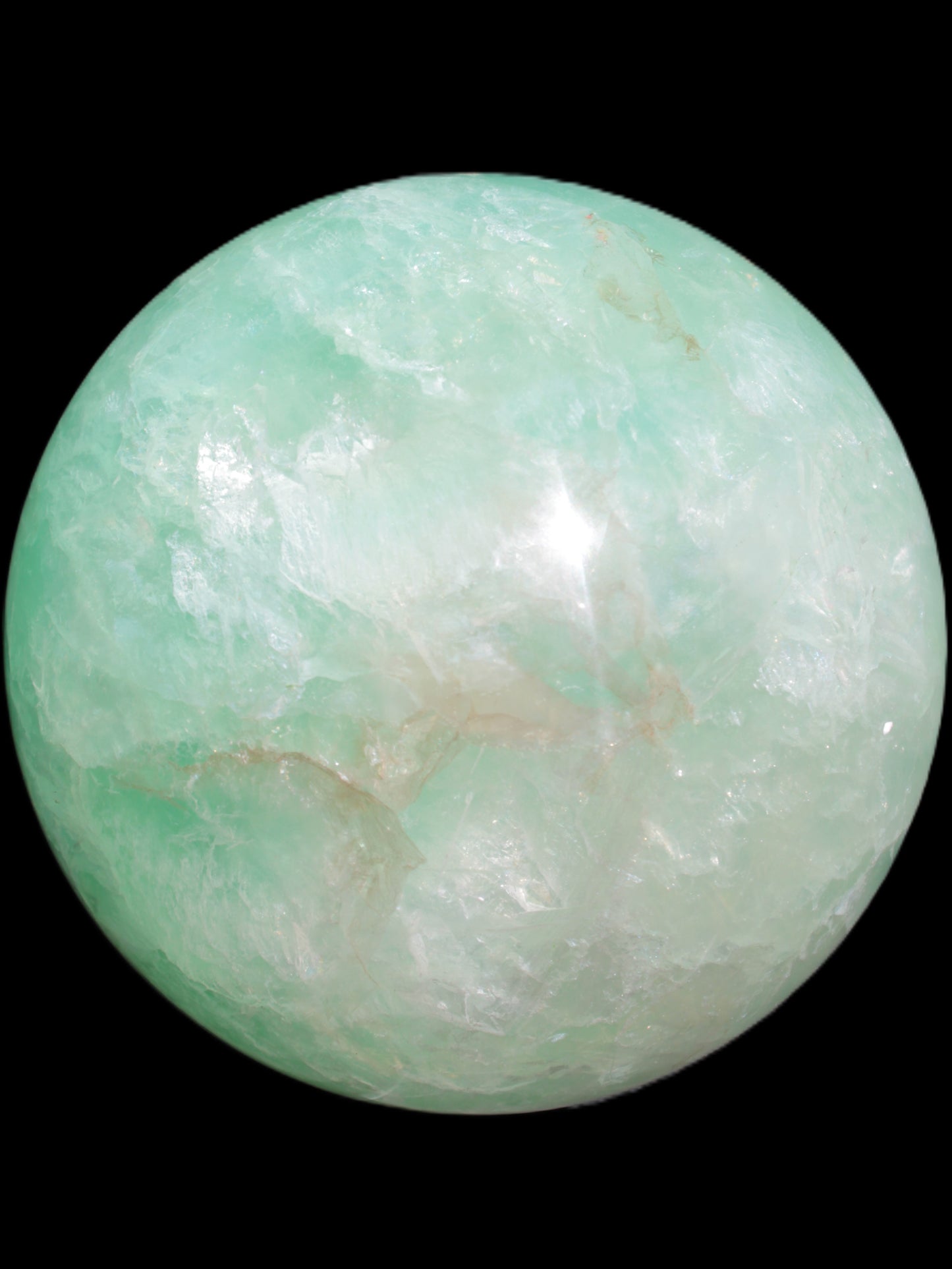 Green Fluorite sphere 141mm 4760g