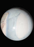 Blue and Pink Agate sphere 138mm 3620g