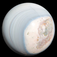 Blue and Pink Agate sphere 138mm 3620g