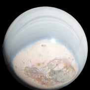 Blue and Pink Agate sphere 138mm 3620g