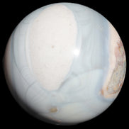 Blue and Pink Agate sphere 138mm 3620g