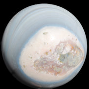 Blue and Pink Agate sphere 138mm 3620g