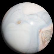 Blue and Pink Agate sphere 138mm 3620g