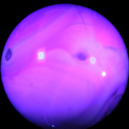 Blue and Pink Agate sphere 138mm 3620g