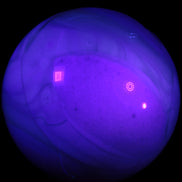 Blue and Pink Agate sphere 138mm 3620g