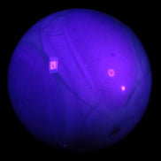 Blue and Pink Agate sphere 138mm 3620g