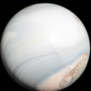 Blue and Pink Agate sphere 138mm 3620g