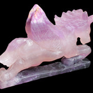 Fluorite hand-carved Unicorn 215*152*29mm 1500g in sunshine - Rocks and Things Store
