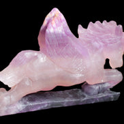 Fluorite hand-carved Unicorn 215*152*29mm 1500g