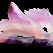 Fluorite hand-carved Unicorn 215*152*29mm 1500g