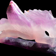 Fluorite hand-carved Unicorn 215*152*29mm 1500g