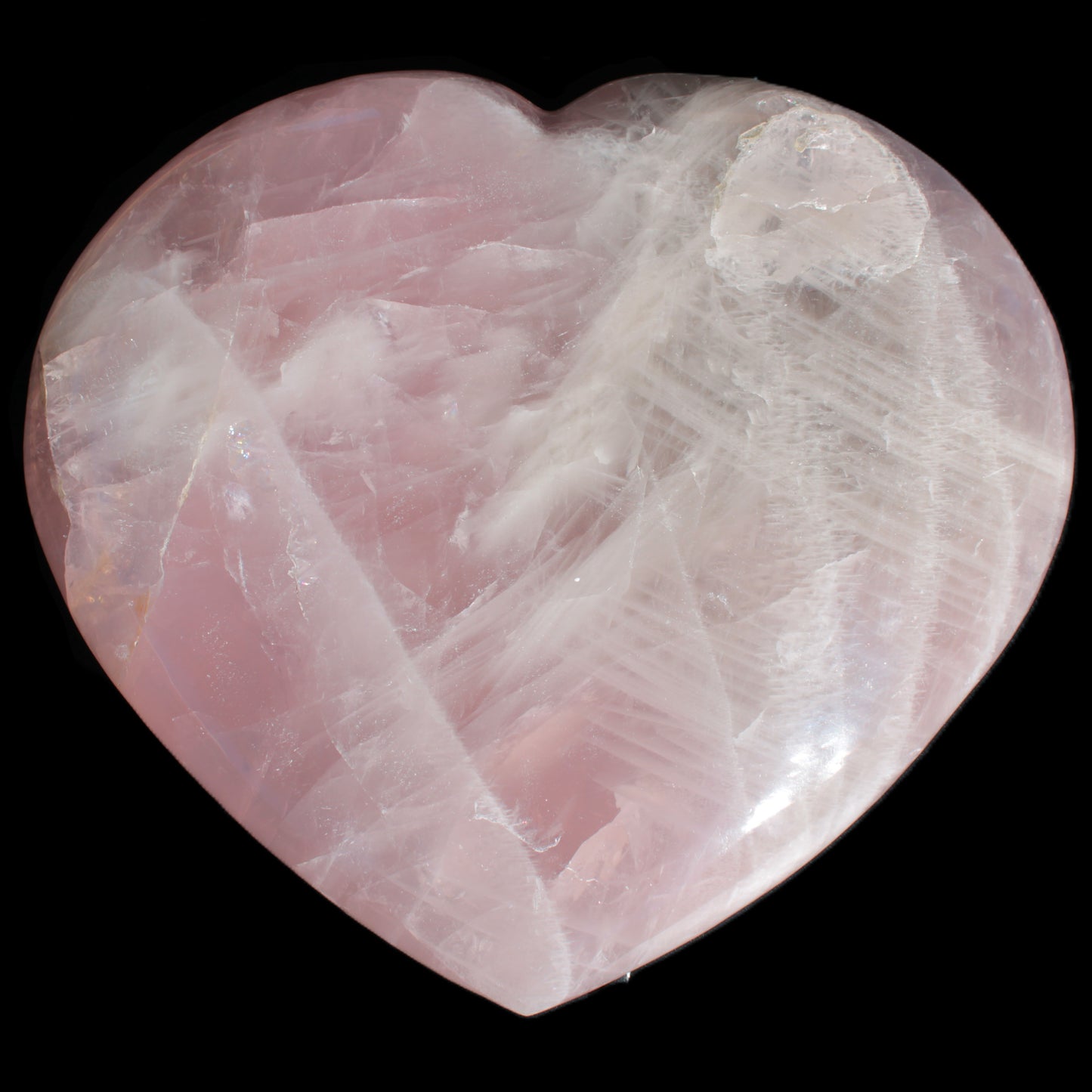 Rose Quartz hand-carved heart 235*210*69mm 4980g