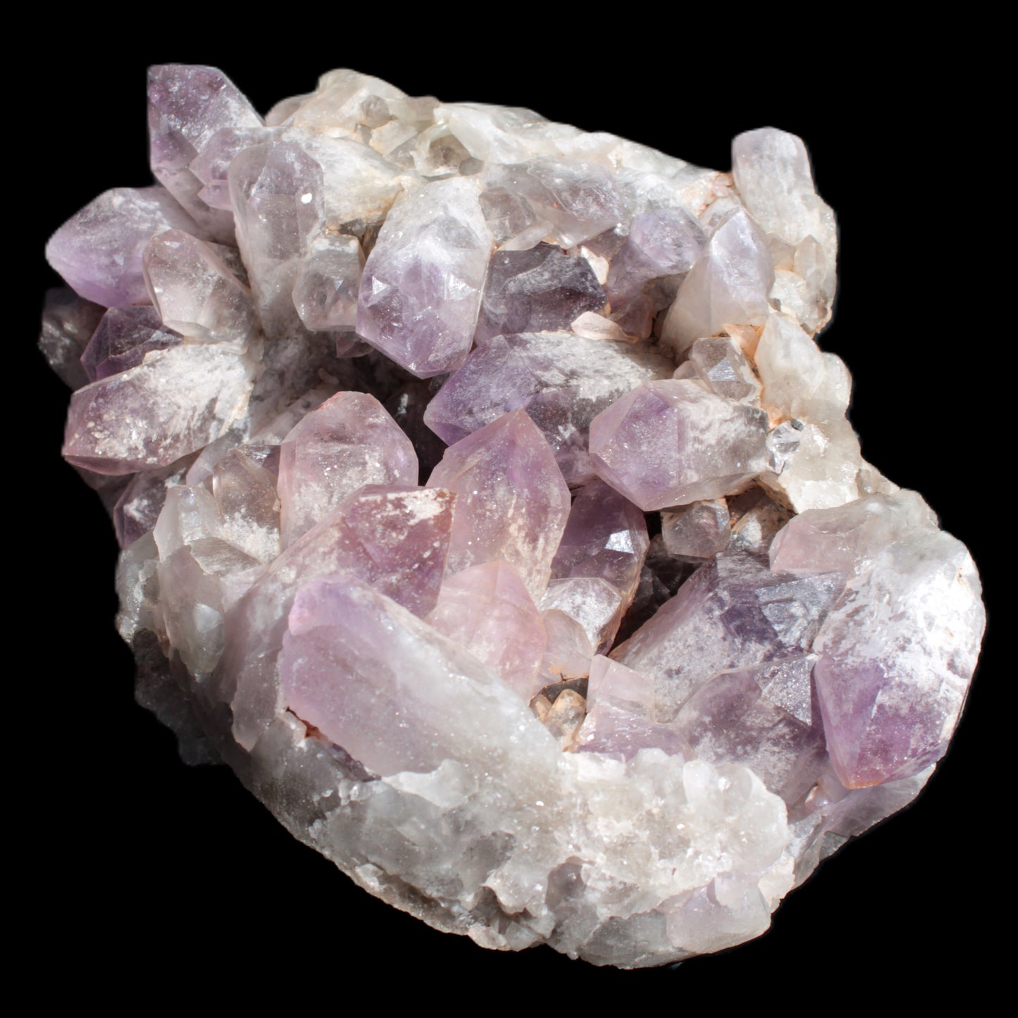 Amethyst geode cluster 217*176*120mm 3000g