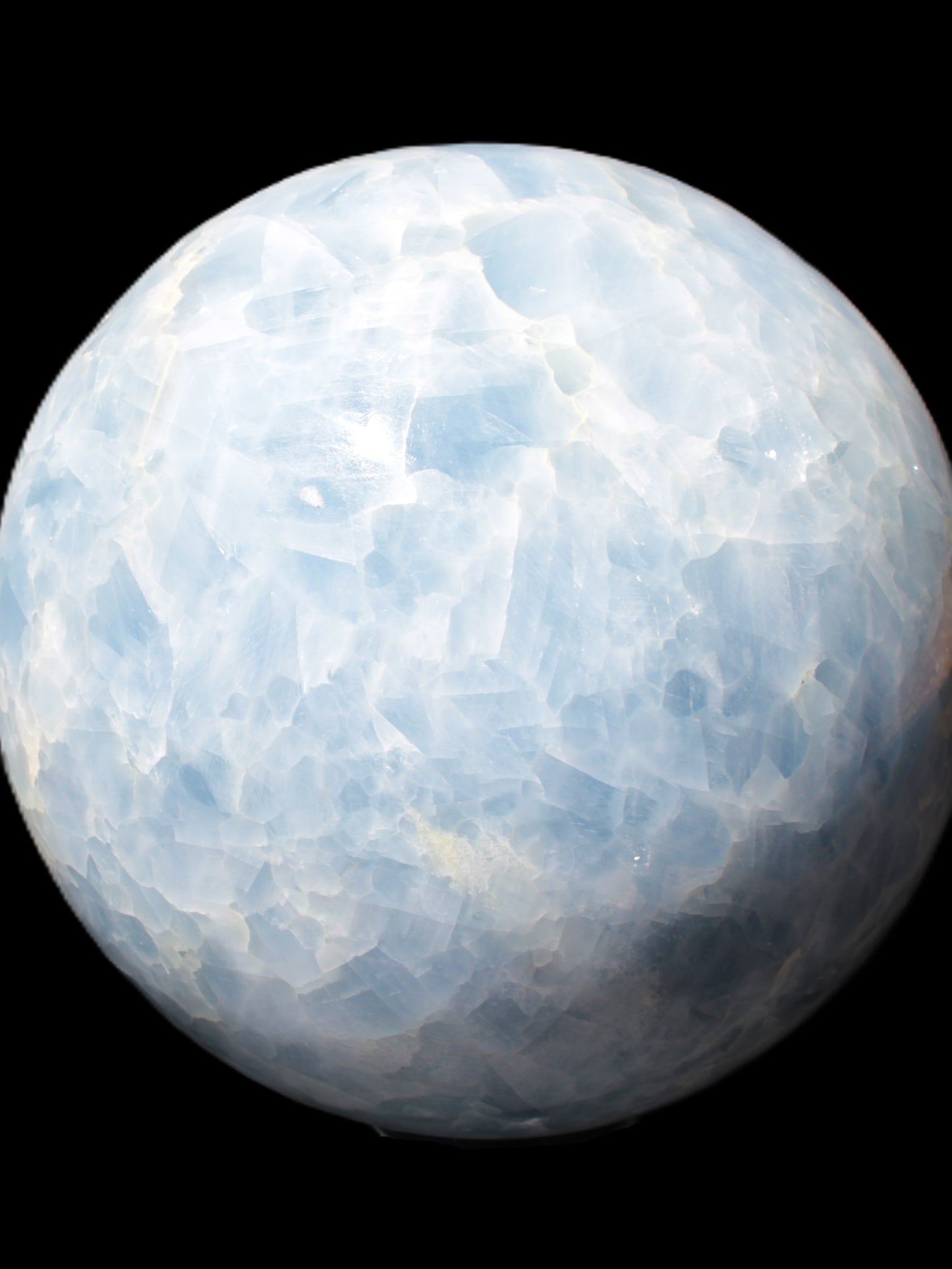 Huge Celestite sphere 145mm 4440g