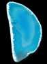 Blue Agate slice 69*5*38mm 24g Rocks and Things Store