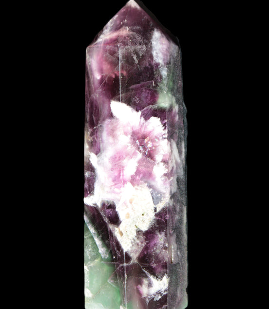 Feather Fluorite obelisk 100mm 178g Rocks and Things Store