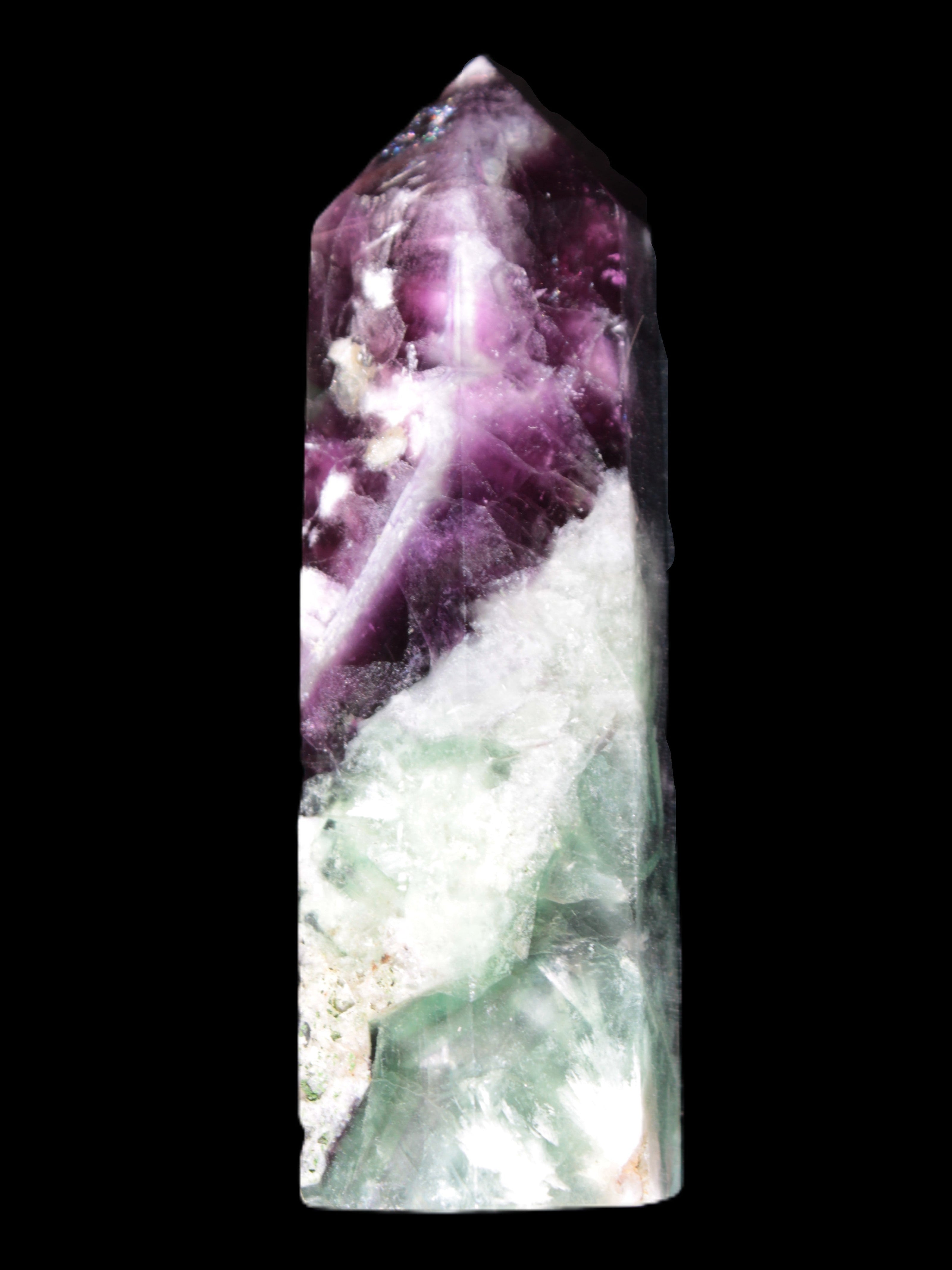 Feather Fluorite obelisk 100mm 178g Rocks and Things Store