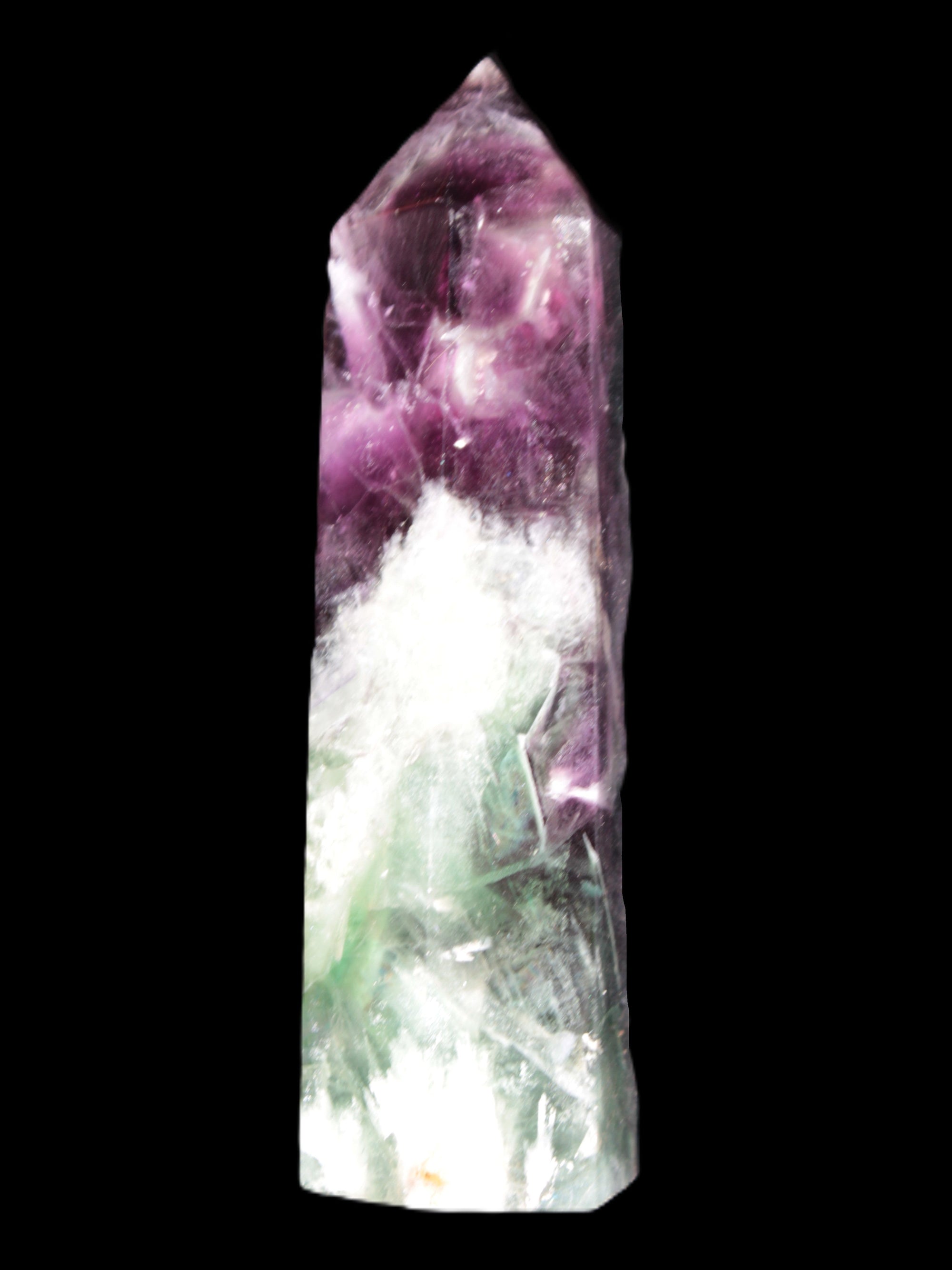 Feather Fluorite obelisk 100mm 178g Rocks and Things Store