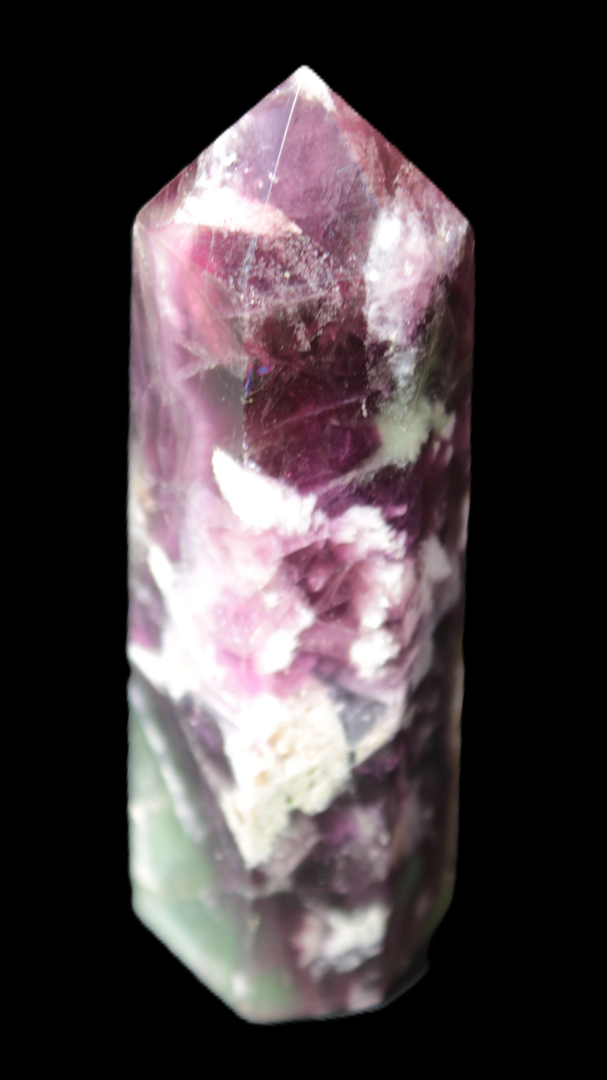 Feather Fluorite obelisk 100mm 178g Rocks and Things Store