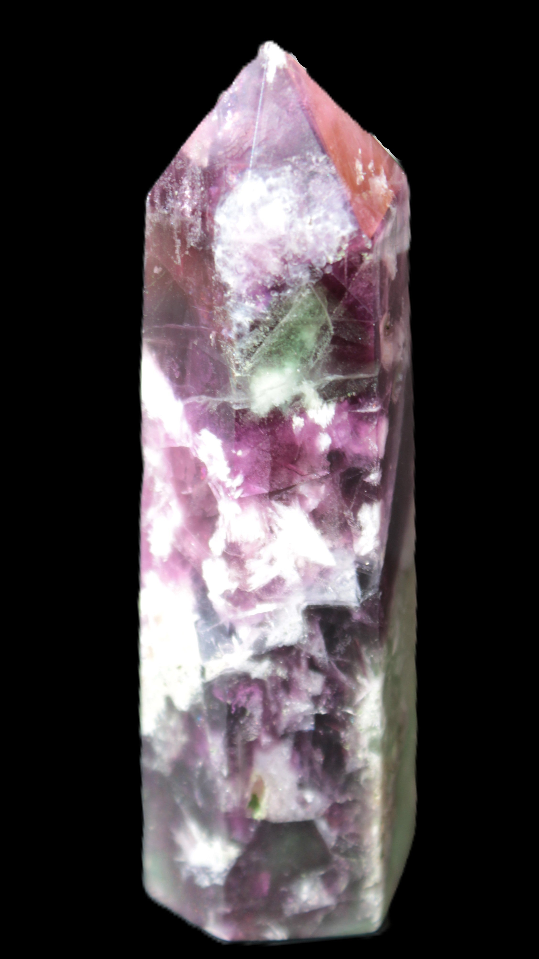 Feather Fluorite obelisk 100mm 178g Rocks and Things Store