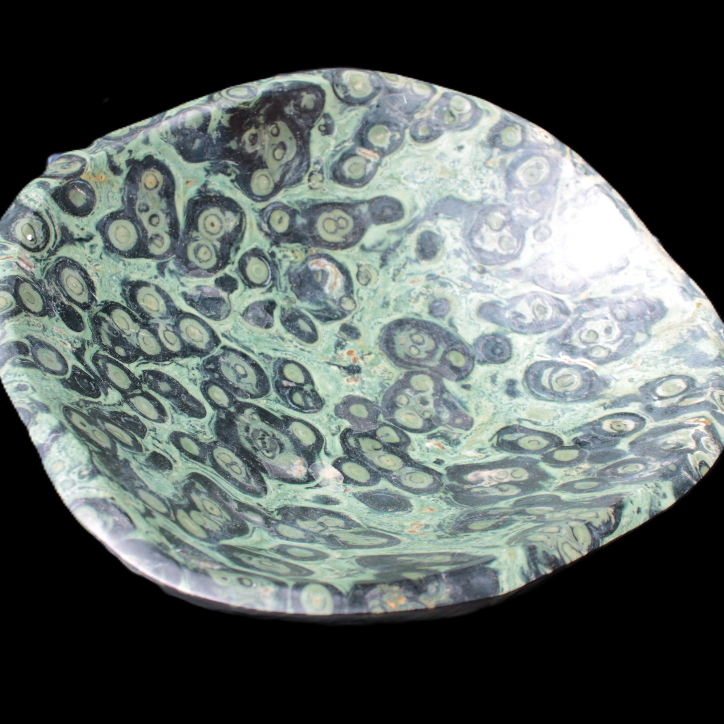 Kambaba Jasper bowl 203*203*49mm 1960g