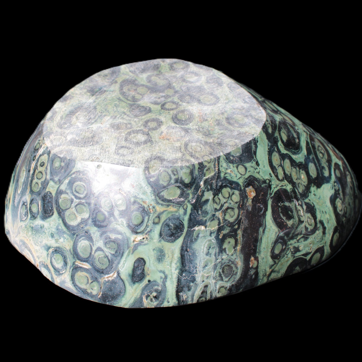 Kambaba Jasper bowl 203*203*49mm 1960g